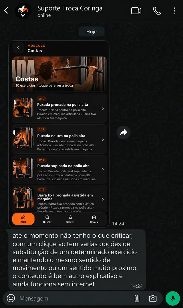 Depoimento real de quem usou o app Troca Coringa